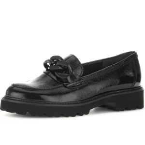 Gabor 55.240 Squeeze Loafer-BLACK
