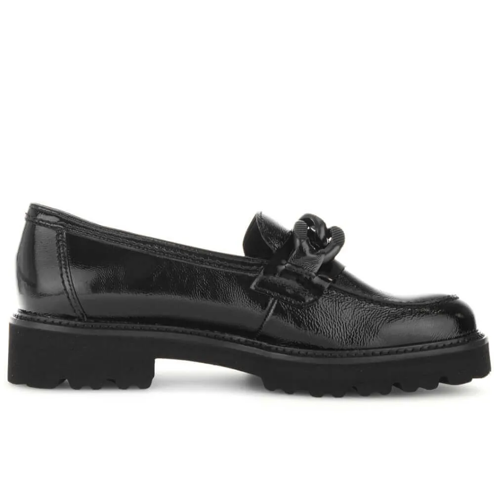 Gabor 55.240 Squeeze Loafer-BLACK