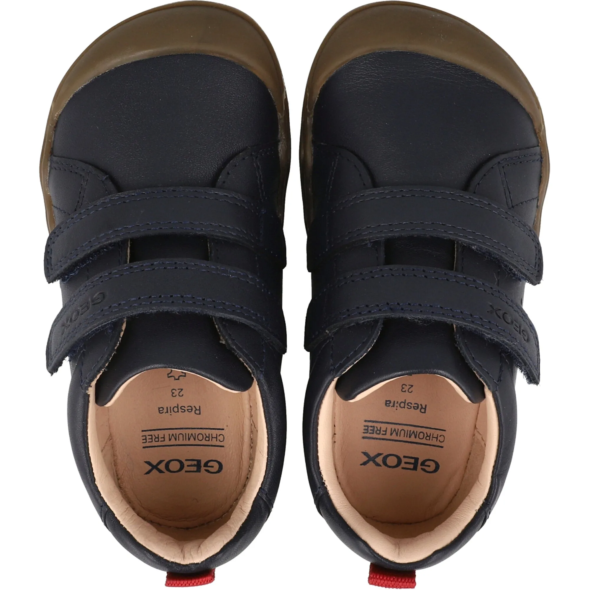 Geox Steppieup Navy Baby Sneakers