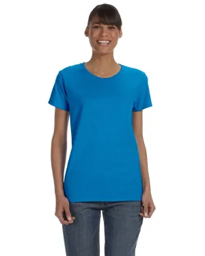 Gildan Ladies Lightweight 100% Cotton T-Shirt | Sapphire