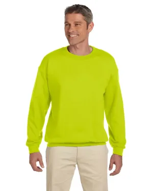 Gildan Lightweight 50/50 Crewneck Sweatshirt | Safety Green