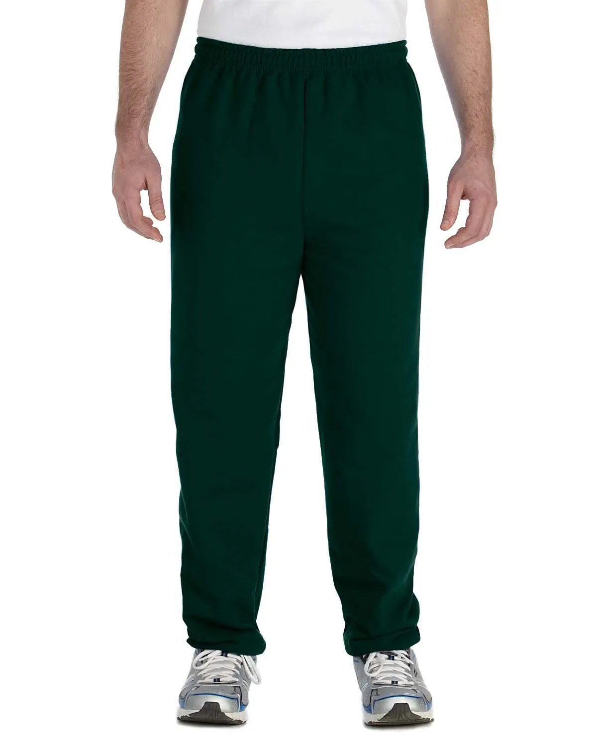 Gildan Lightweight 50/50 Sweatpants | Forest Green
