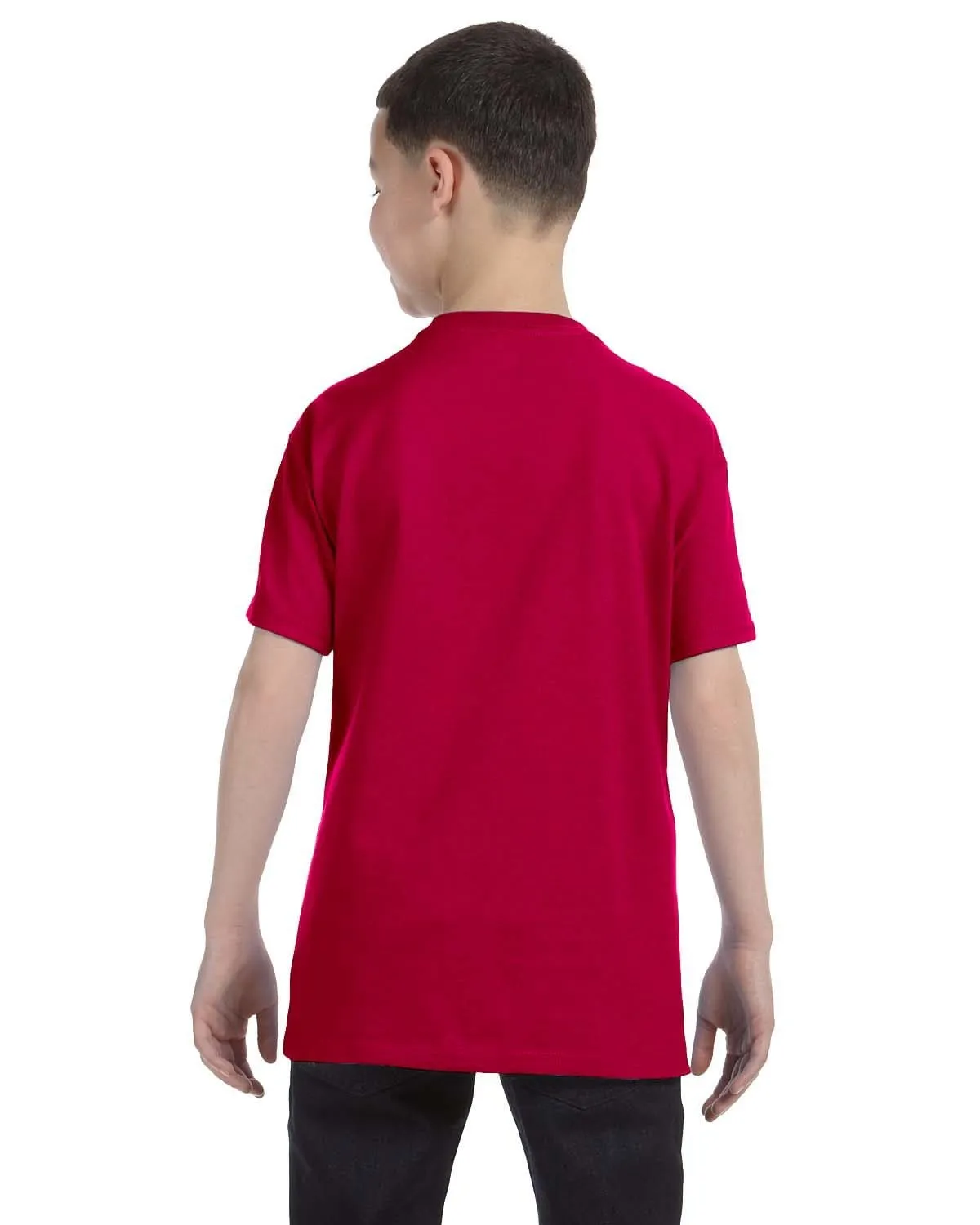 Gildan Youth Lightweight 100% Cotton T-Shirt | Garnet