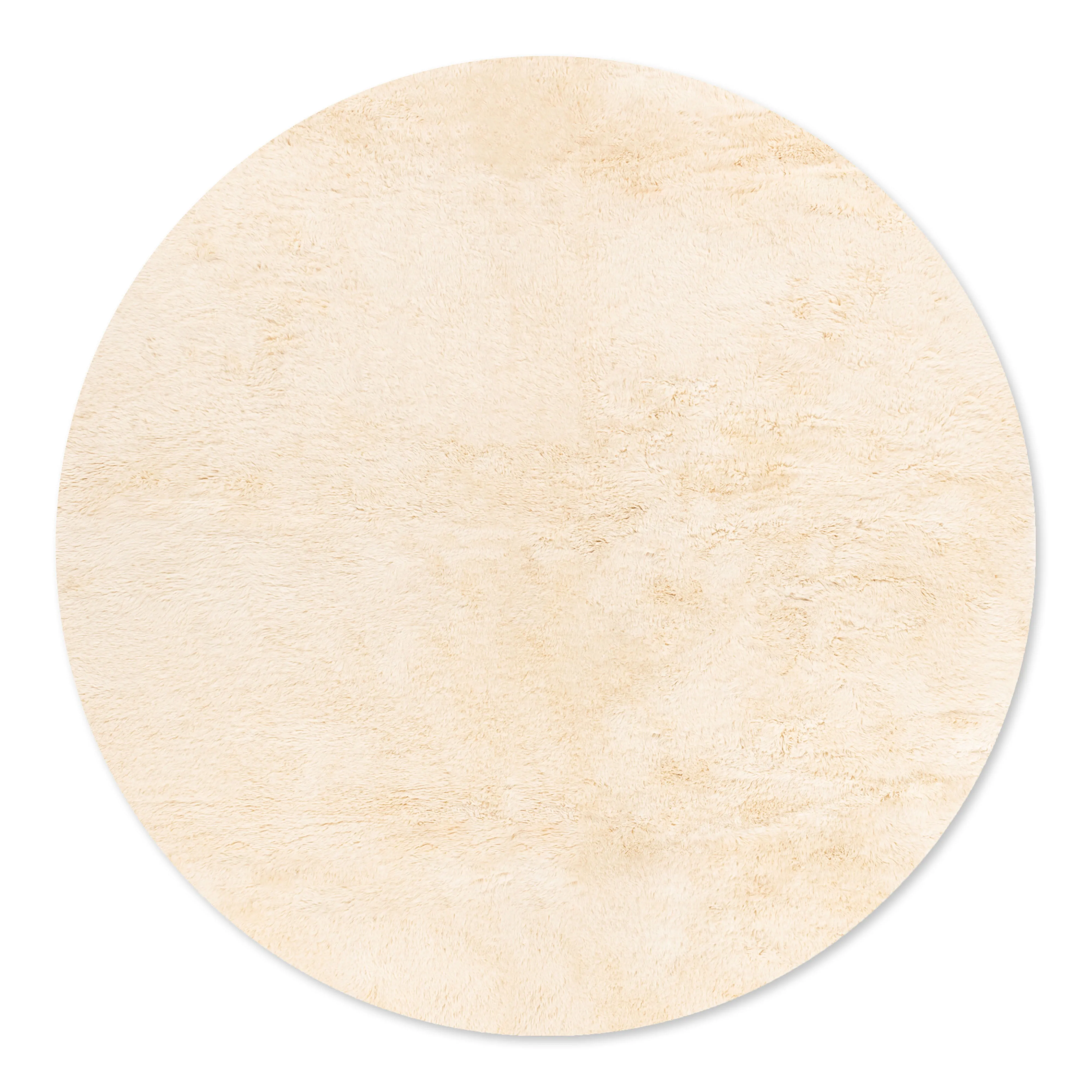 Glow Round - Luxury Shag Moroccan Rug