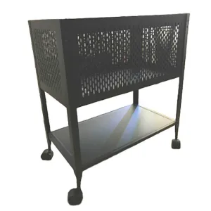 Hanging File Folder Cart on Wheels Filing Rolling Storage Organizer Cabinet Letter Heavy Duty Steel Open Top & eBook