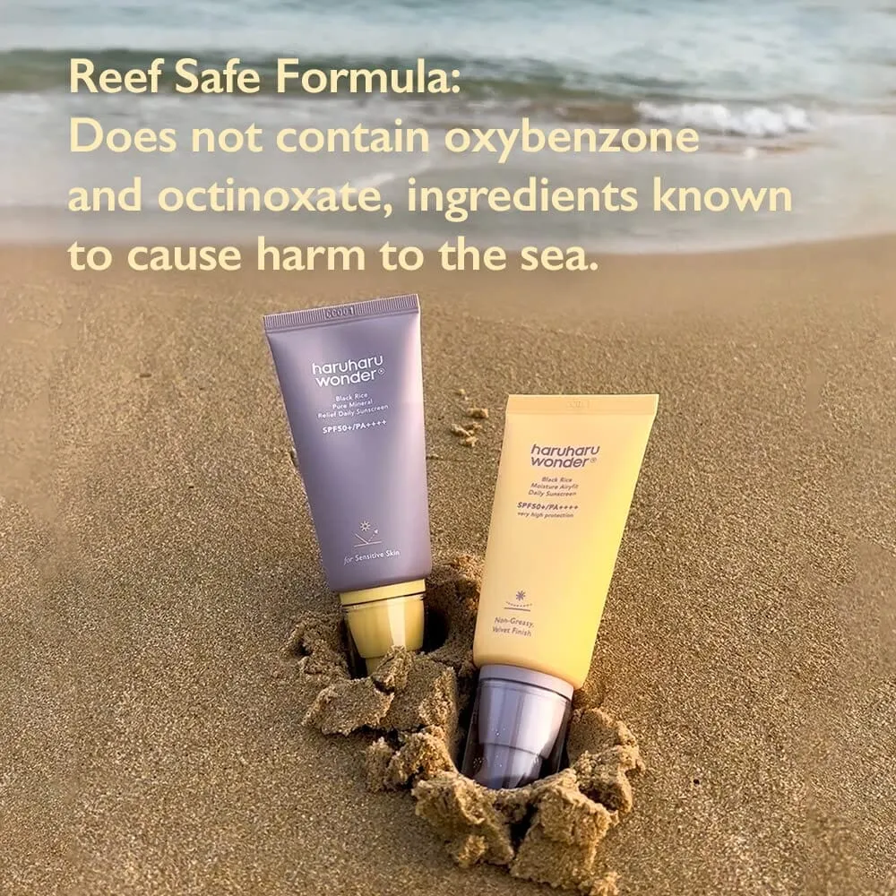 Haruharu WONDER Black Rice Moisture Airyfit Daily Sunscreen SPF50  PA     50ml