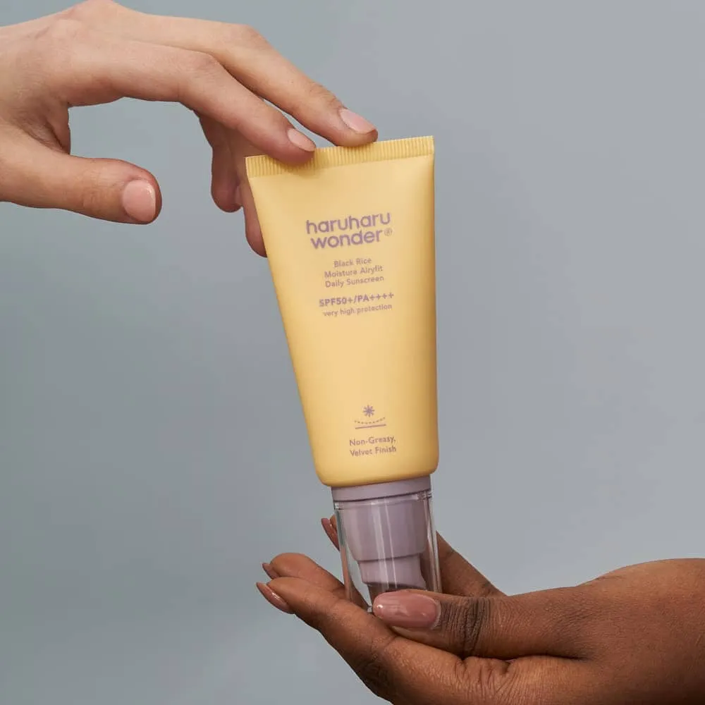 Haruharu WONDER Black Rice Moisture Airyfit Daily Sunscreen SPF50  PA     50ml