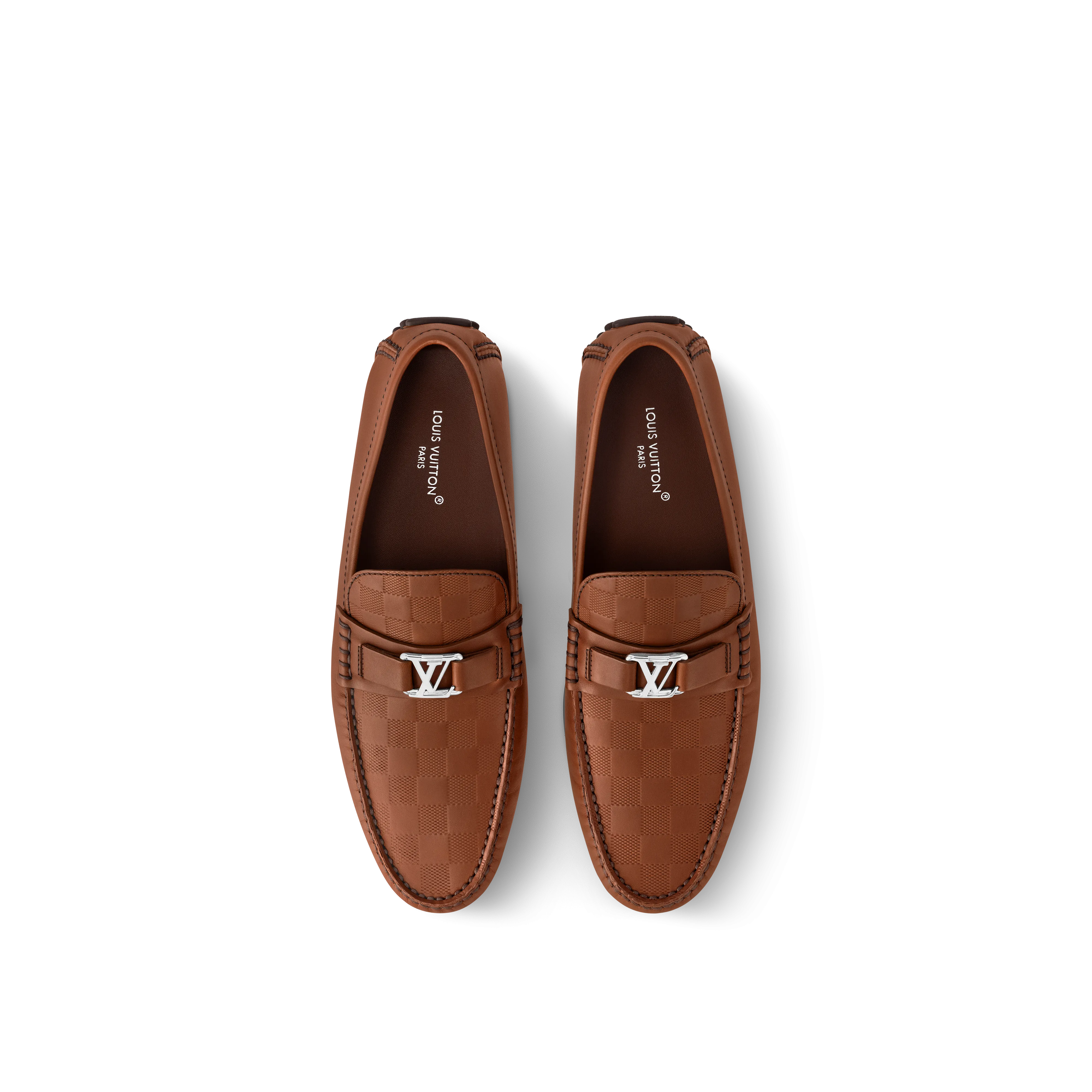 HOCKENHEIM MONO EMBOSED BROWN L/V SHOES MEN