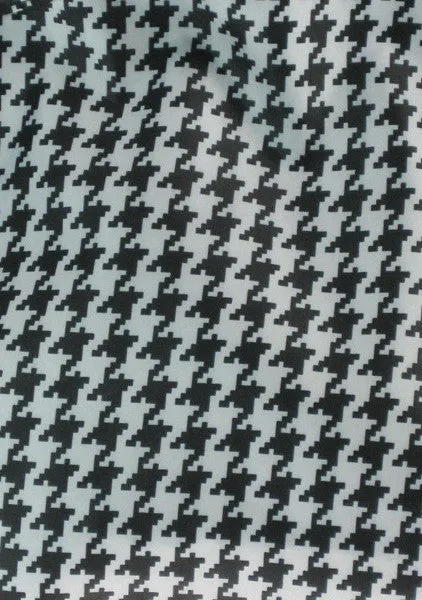 Houndstooth Unisex Stylist Hair Salon Groomer Shirt Medium