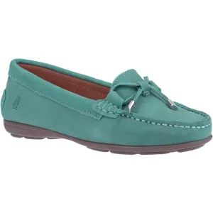 Hush Puppies Maggie Leather Women's Sky Blue Loafers