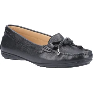 Hush Puppies Maggie Slip On Toggle Ladies Shoes in Black