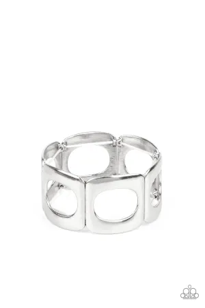 In OVAL Your Head - Silver Bracelet