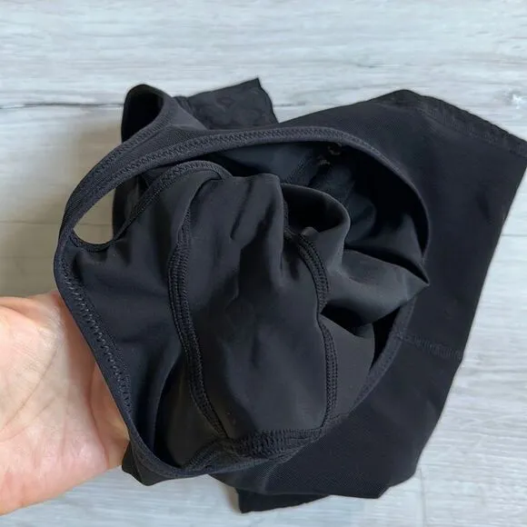 JOSHINE Mid-Waisted Tummy Control Shaping Shorts w/ Cutout Butt Lifter Black XL