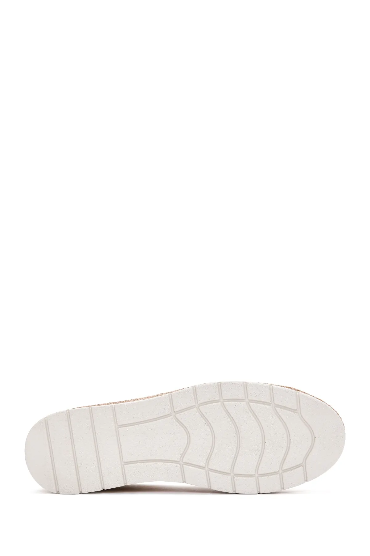 Kadın Bej Deri Comfort Loafer