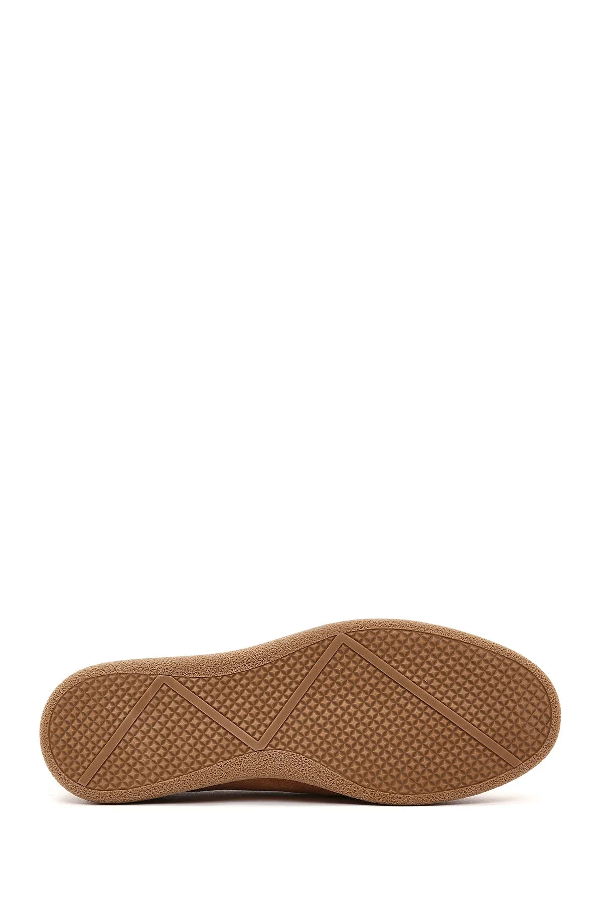 Kadın Taba Süet Deri Comfort Loafer