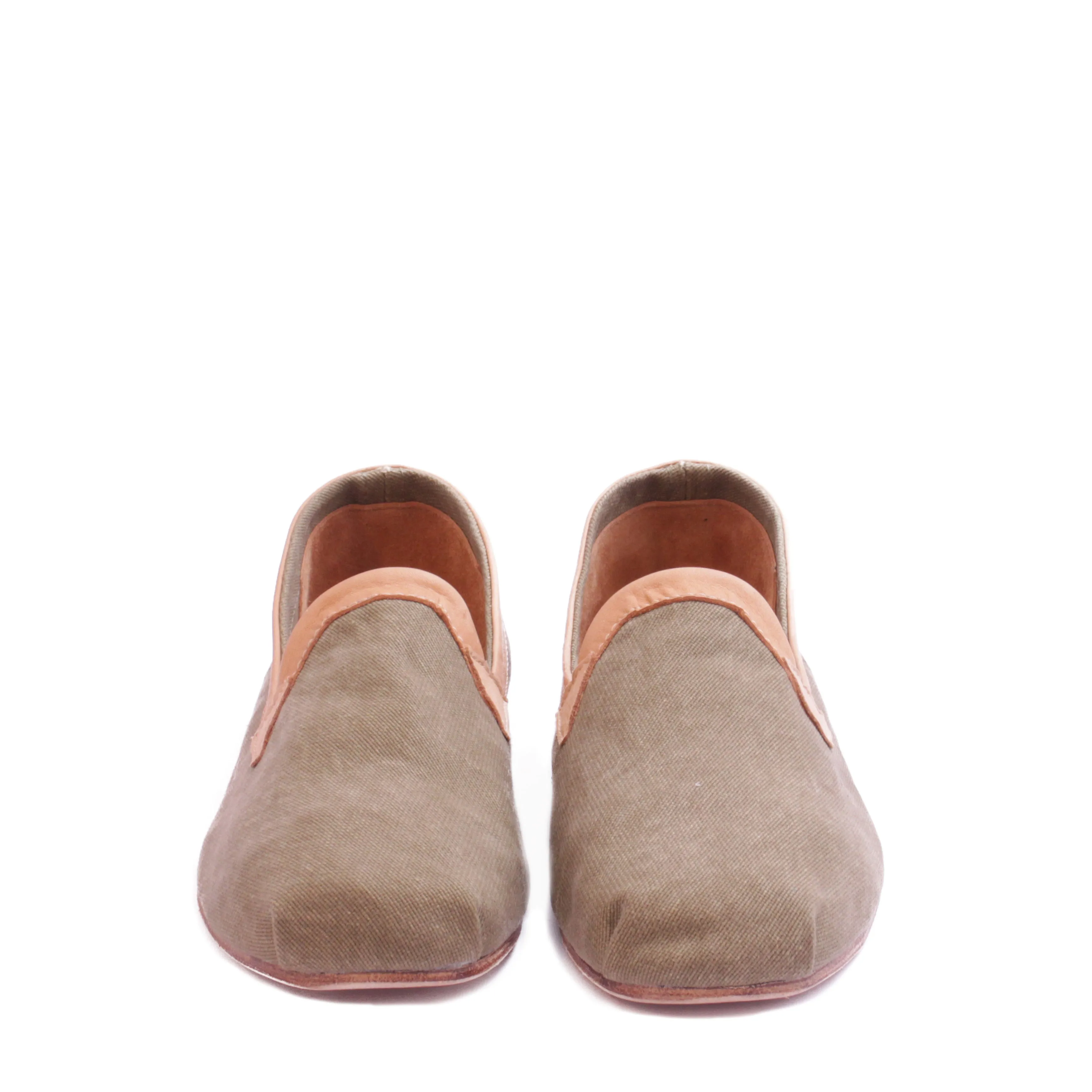 KARRÈ SLIPPERS CANVAS SPECIAL OLIVE