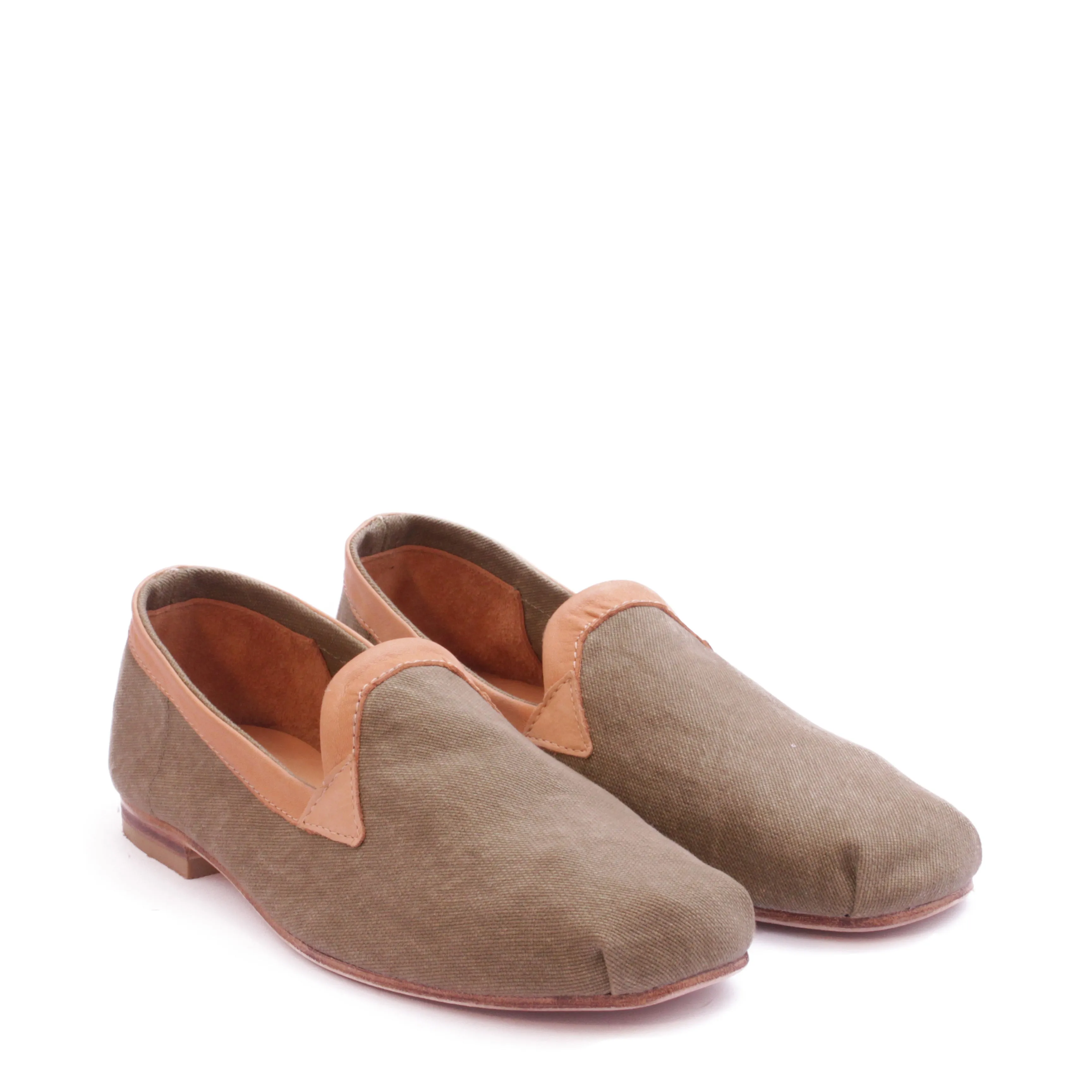 KARRÈ SLIPPERS CANVAS SPECIAL OLIVE