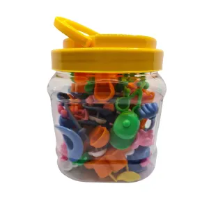Large Jar of Dough Character Pieces