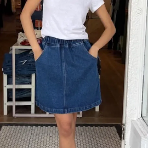 Le Bon Shoppe Denim City High Waisted Skirt