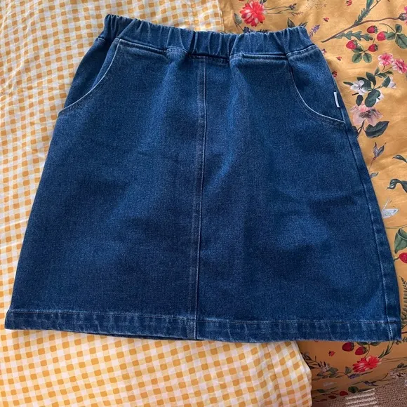 Le Bon Shoppe Denim City High Waisted Skirt