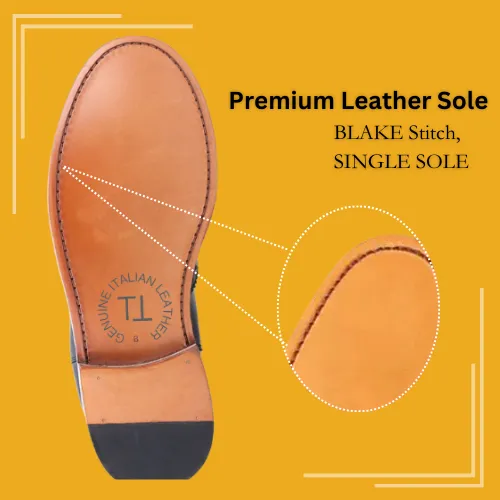 LINUS Premium Loafer Crafted in Hand Patina Leather