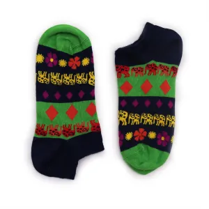 Lucky Elephant Socks Low S/M 3.5-6.5 - Lucky Elephant