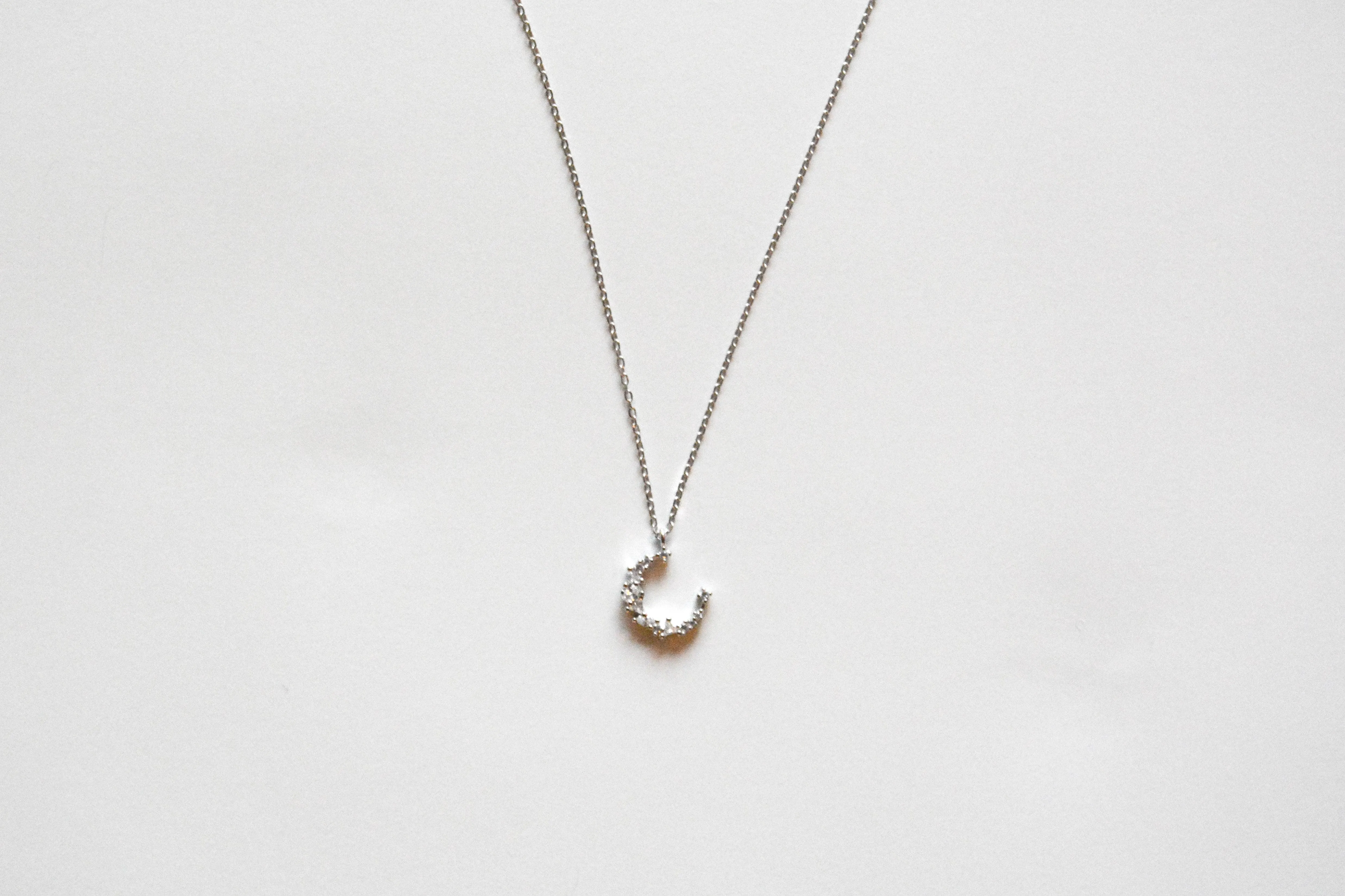 Lunar Necklace | Dainty & Lightweight | 925 Sterling Silver