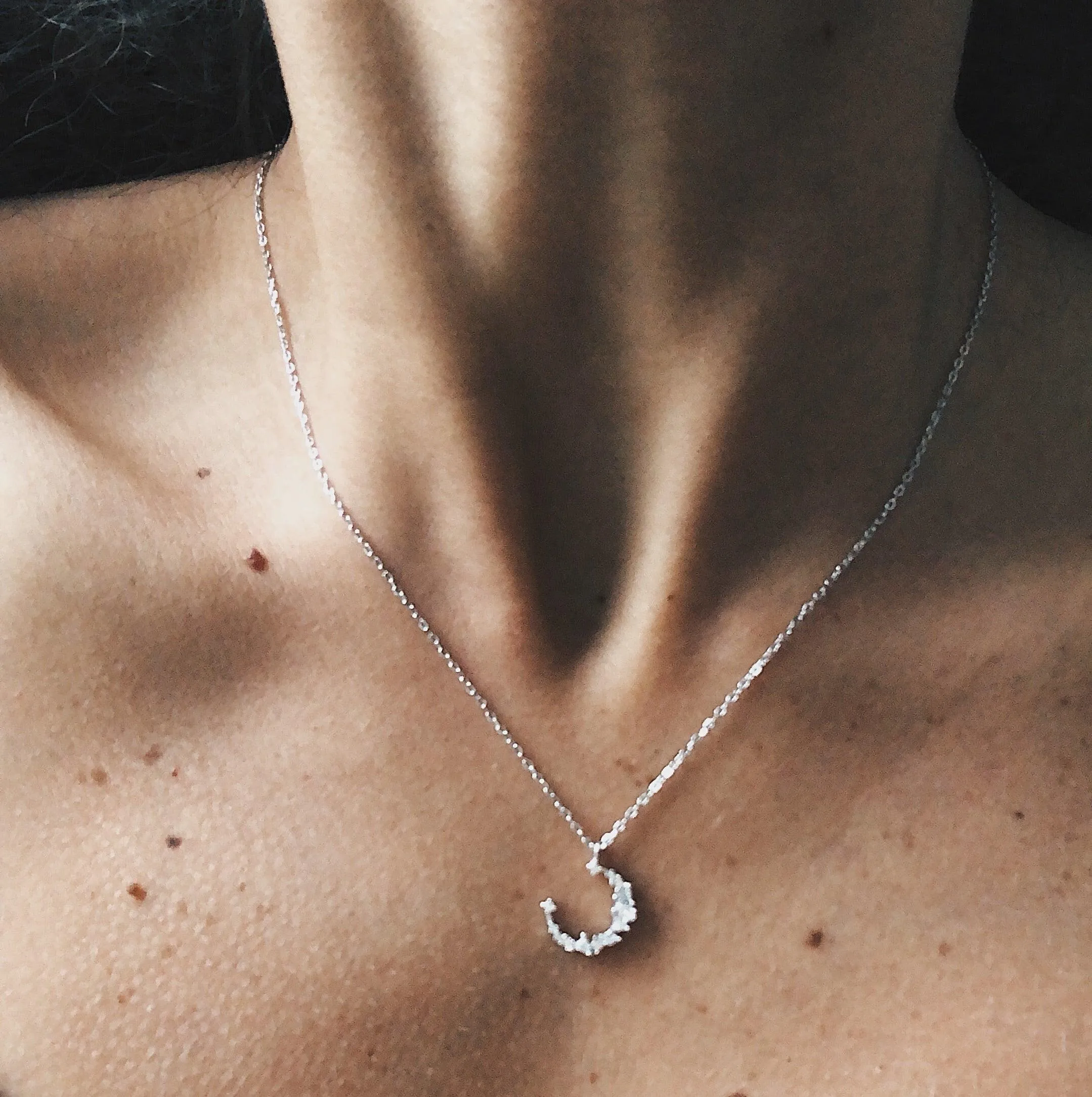 Lunar Necklace | Dainty & Lightweight | 925 Sterling Silver