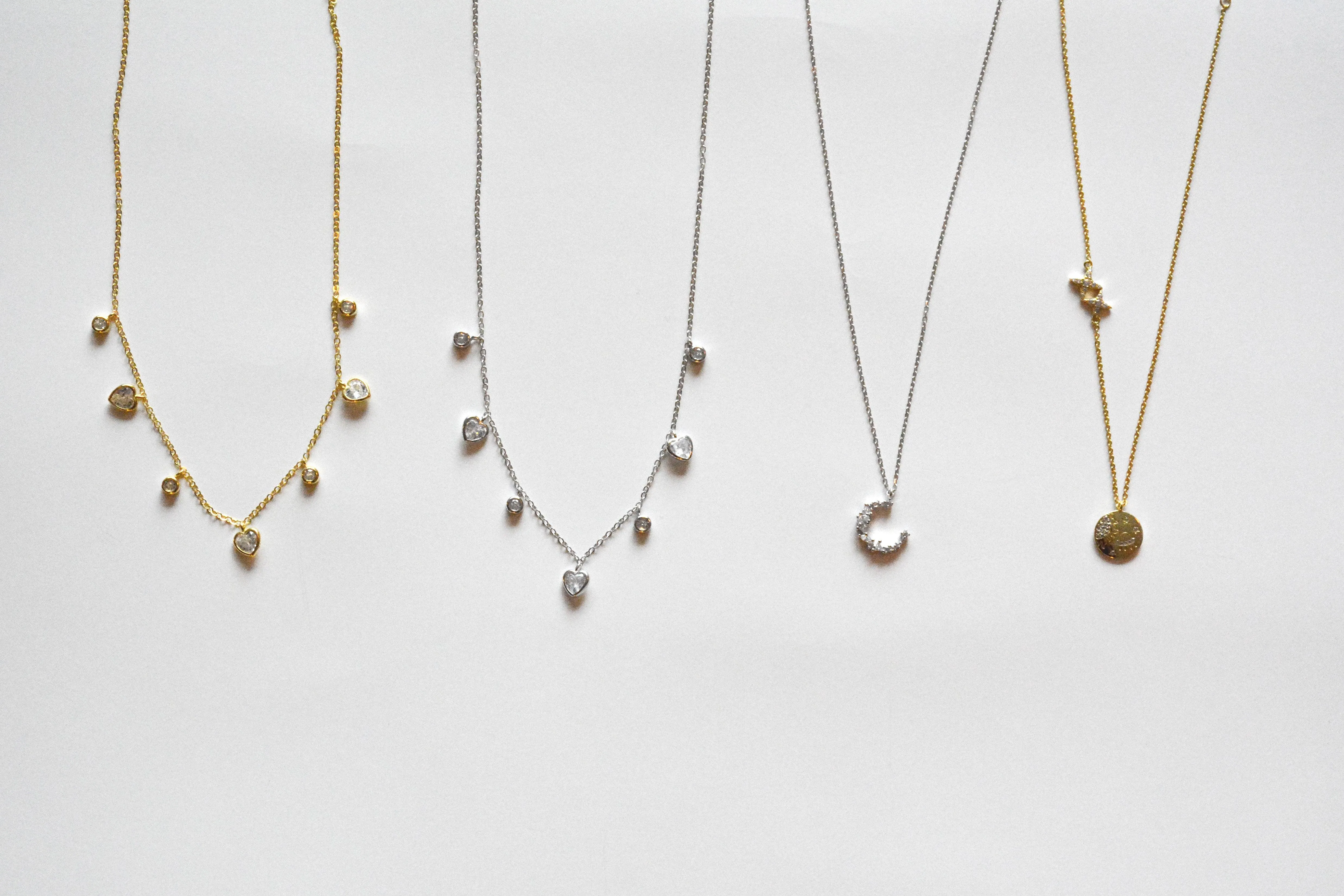 Lunar Necklace | Dainty & Lightweight | 925 Sterling Silver