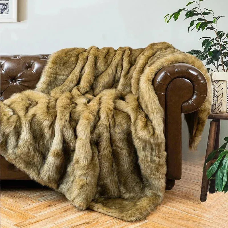 Luxury Faux Fur Blanket