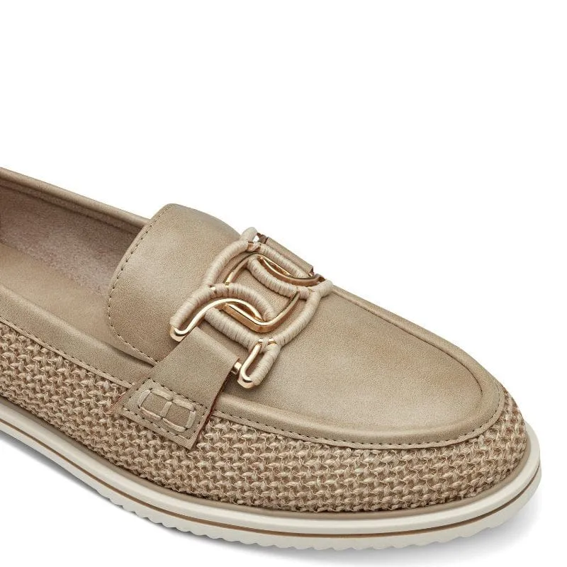 Marco Tozzi Womens Beige Loafer 2-24711-44