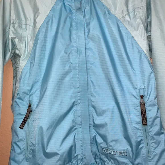Marmot Light Blue Two Tone Lightweight Jacket XS