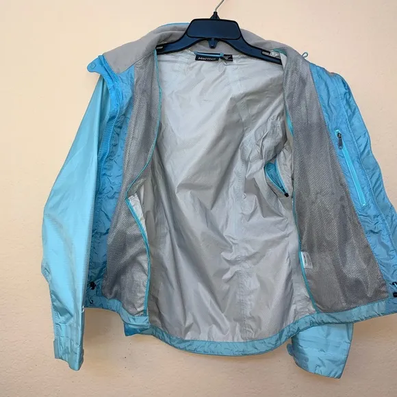 Marmot Light Blue Two Tone Lightweight Jacket XS