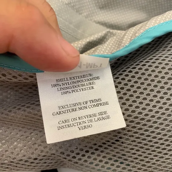 Marmot Light Blue Two Tone Lightweight Jacket XS