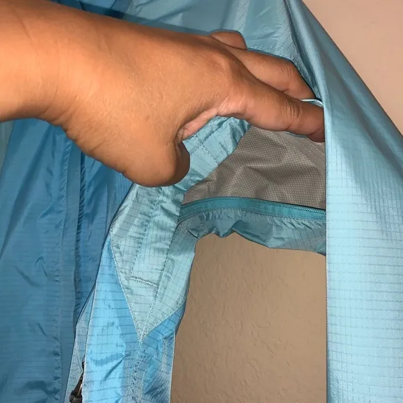 Marmot Light Blue Two Tone Lightweight Jacket XS