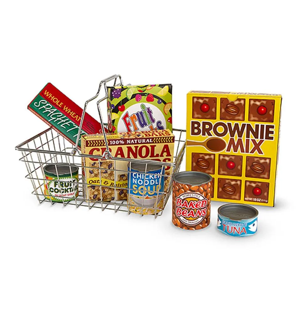 Melissa & Doug Grocery Basket