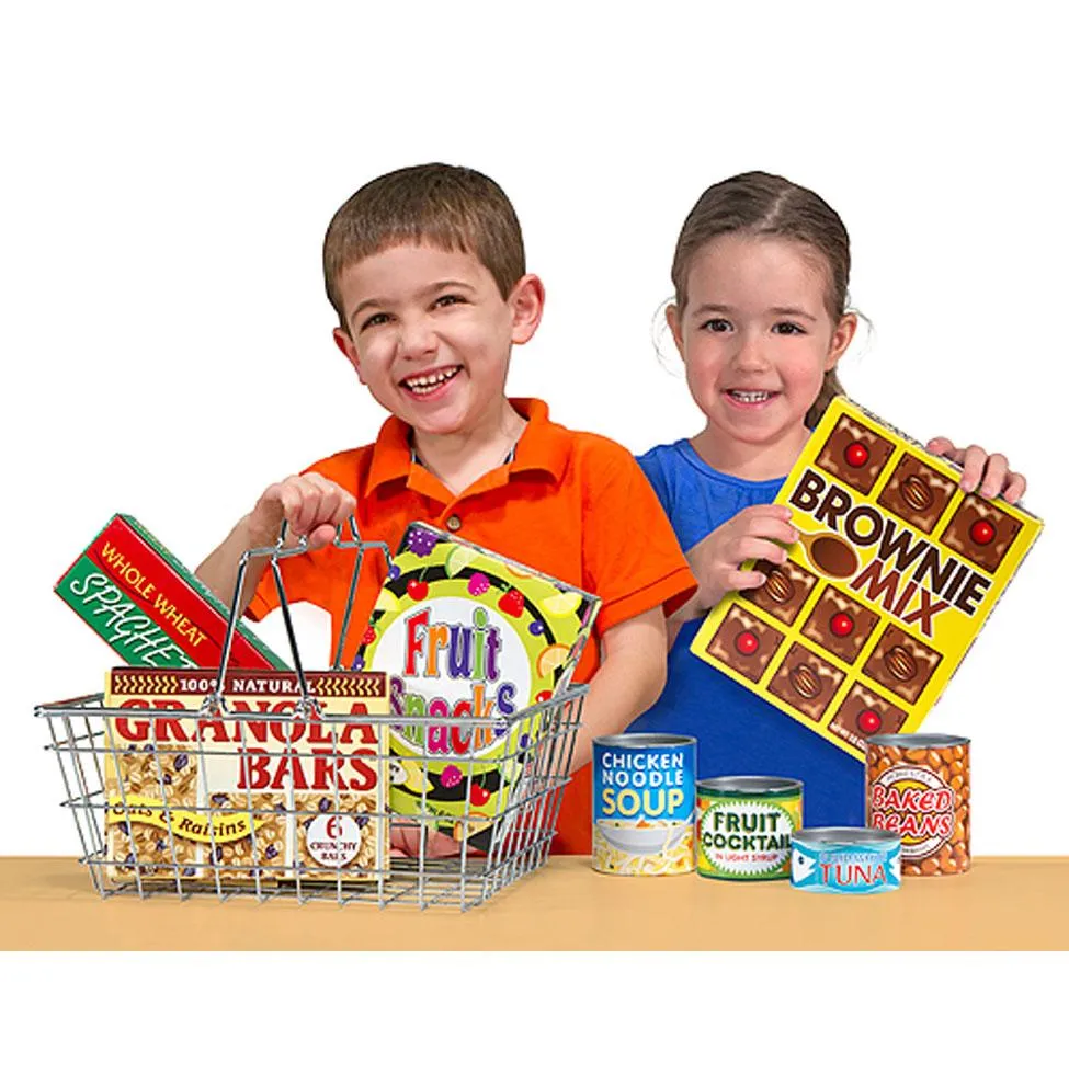 Melissa & Doug Grocery Basket