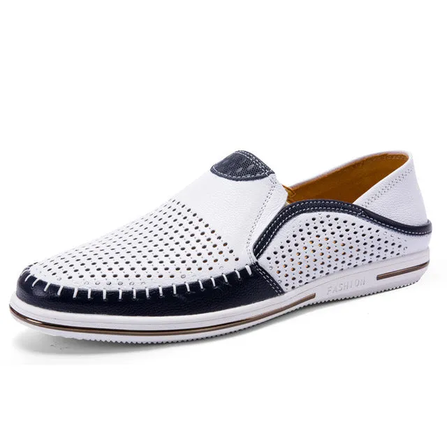 Men Shoes Black and White