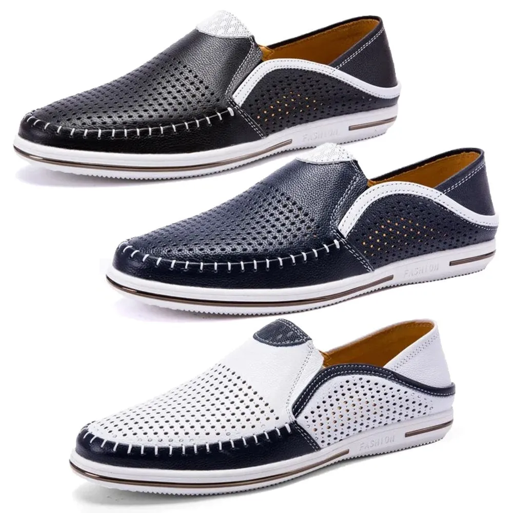 Men Shoes Black and White