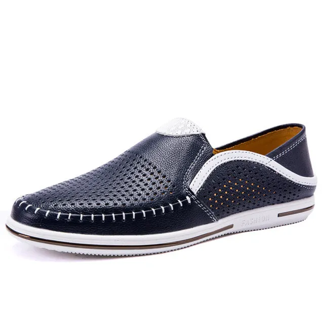 Men Shoes Black and White