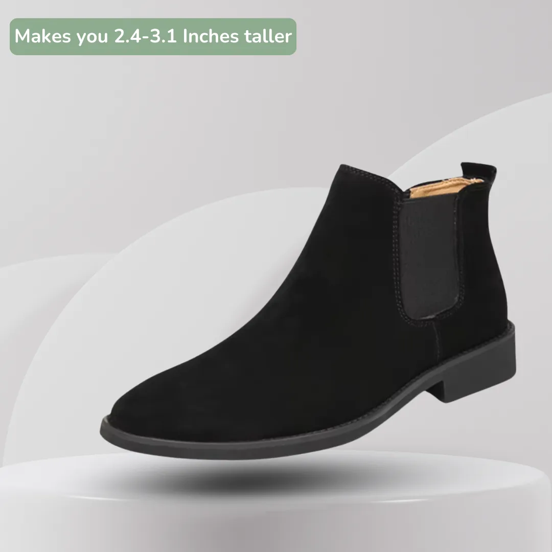 Men's Classic Chelsea Boots 2.4 & 3.1 inches Lift
