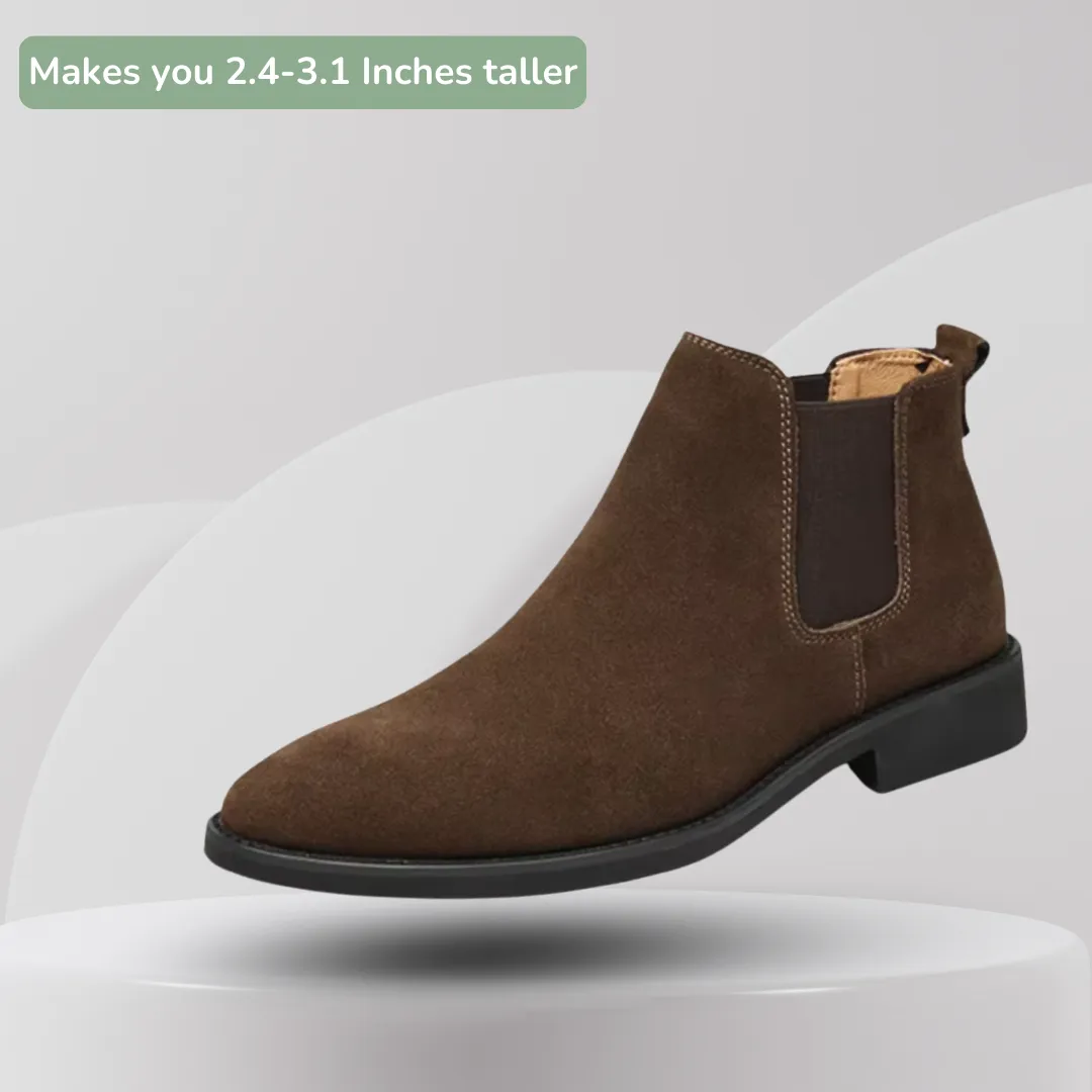 Men's Classic Chelsea Boots 2.4 & 3.1 inches Lift