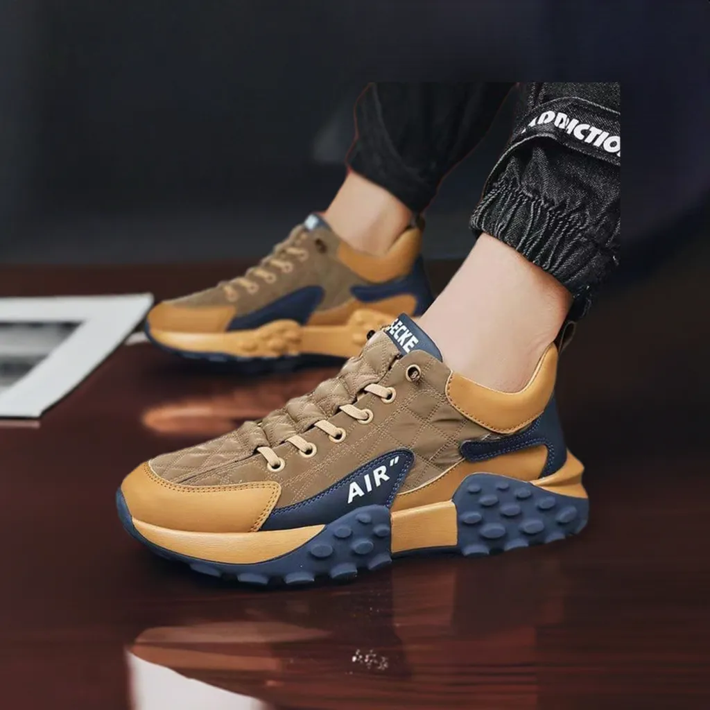 Men's Korean Style High Top Fashion Casual Shoes (Boots)