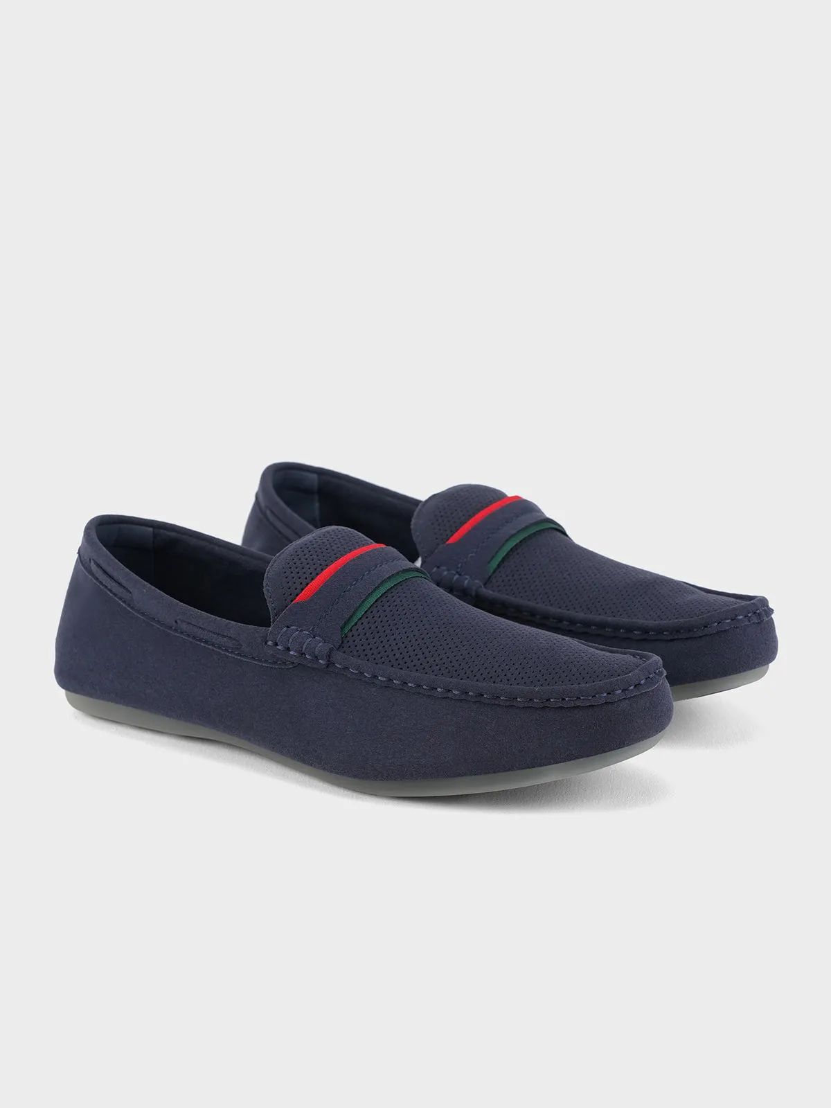 Mens "BRONTE" Slip On Casual Moccasins