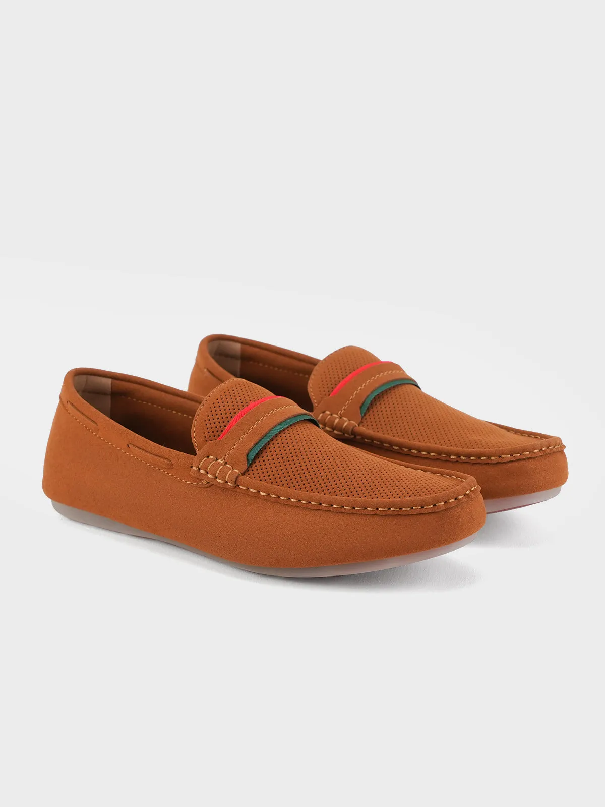 Mens "BRONTE" Slip On Casual Moccasins