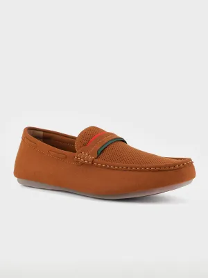 Mens "BRONTE" Slip On Casual Moccasins