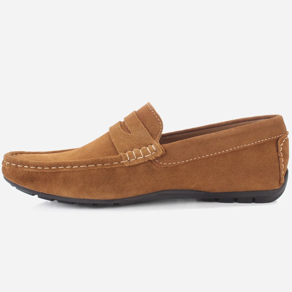Mens "KIMS" Leather Slip-ons Moccasins