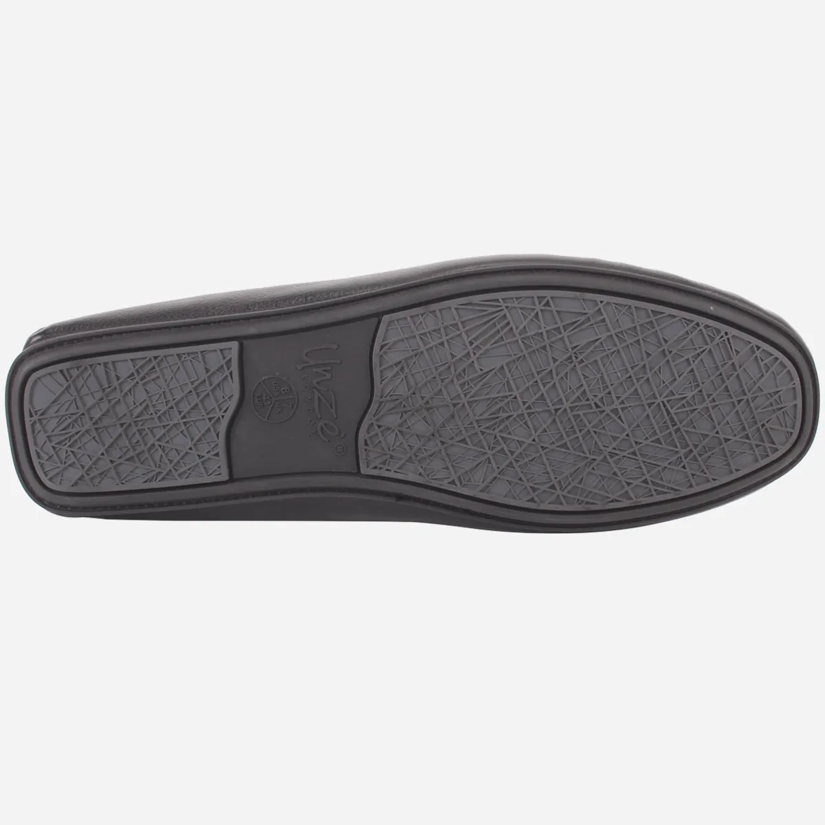 Mens "SHABZ" Leather Slip-on Moccasins