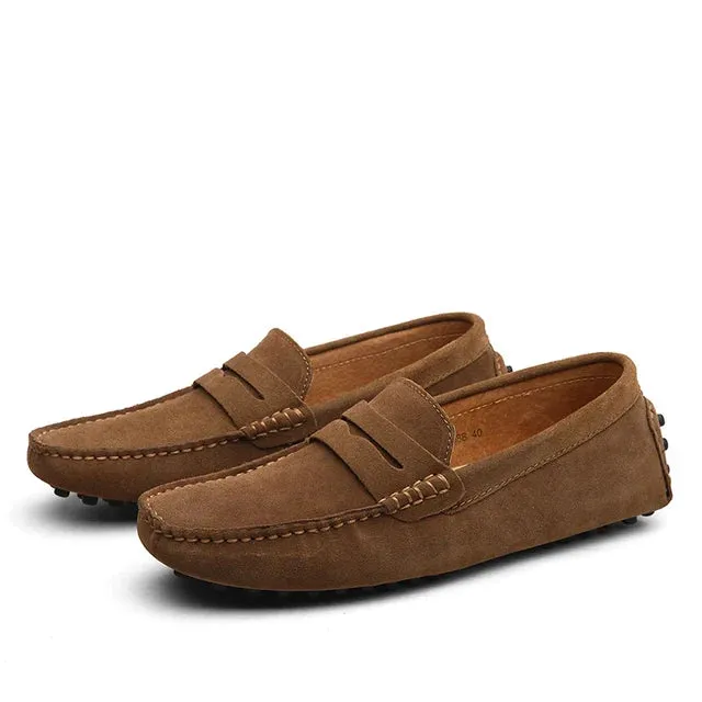 Mevario Suede Marina Loafers