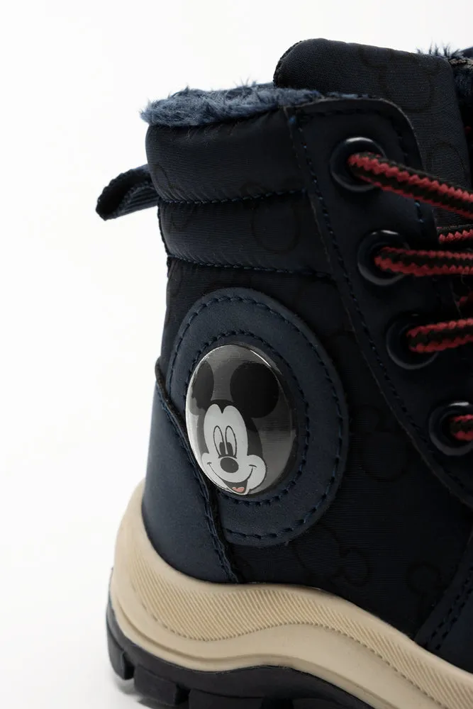 Mickey Mouse Boots Navy